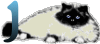 GIF animado (29962) Letra j gato angora