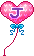 GIF animado (27086) Letra j globos romanticos