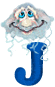 GIF animado (29709) Letra j inicial animal
