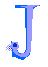 GIF animado (28116) Letra j mayuscula azul
