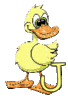 GIF animado (28951) Letra j patito