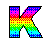 Imagen GIF de Letra k animado