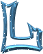 GIF animado (27791) Letra l azul
