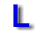 GIF animado (27925) Letra l azul
