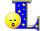 GIF animado (28054) Letra l azul