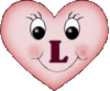 GIF animado (27026) Letra l corazon tierno