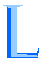GIF animado (28120) Letra l mayuscula azul