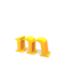 GIF animado (25752) Letra m amarilla saltando