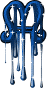 GIF animado (27552) Letra m azul