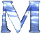GIF animado (28337) Letra m nubes