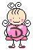 GIF animado (26280) Letra mayuscula d bebes
