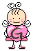 GIF animado (26283) Letra mayuscula g bebes