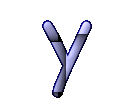 GIF animado (27849) Letra minuscula y azul