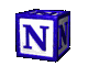 GIF animado (24744) Letra n