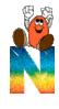 GIF animado (24746) Letra n
