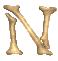 GIF animado (24755) Letra n