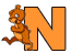 GIF animado (28782) Letra n ardillas