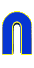 GIF animado (27607) Letra n azul