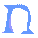 GIF animado (28123) Letra n azul