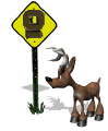 GIF animado (29288) Letra o ciervo