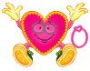 GIF animado (26575) Letra o corazon