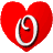 GIF animado (26936) Letra o corazon latiendo