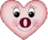 GIF animado (27029) Letra o corazon tierno