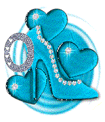 GIF animado (26407) Letra o corazones azules