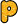 GIF animado (25701) Letra p amarilla pequena