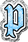 GIF animado (28314) Letra p azul