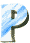 GIF animado (28386) Letra p azul