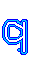 GIF animado (27442) Letra q azul
