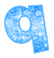 GIF animado (25229) Letra q burbujas agua