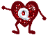 GIF animado (26727) Letra q corazon brazos