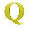 GIF animado (25461) Letra q d amarilla