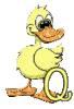 GIF animado (28958) Letra q patito