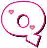 GIF animado (27171) Letra q romantica