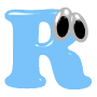 GIF animado (24872) Letra r