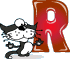GIF animado (29805) Letra r gato