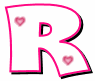 GIF animado (27172) Letra r romantica