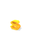 GIF animado (25758) Letra s amarilla saltando