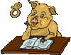 GIF animado (29256) Letra s cerdo
