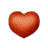 GIF animado (26490) Letra s corazoncito rojo