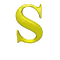 GIF animado (25463) Letra s d amarilla