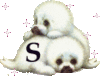 GIF animado (29587) Letra s foquitas