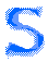 GIF animado (28134) Letra s mayuscula azul
