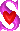 GIF animado (27365) Letra s rosa corazon