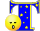 GIF animado (28062) Letra t azul