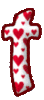 GIF animado (26465) Letra t corazoncitos colores