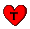GIF animado (27148) Letra t mini corazon